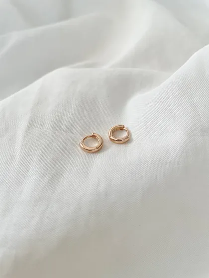 گوشواره حلقه‌ای ساده