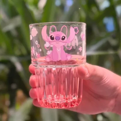 لیوان پیرکس استیج صورتی