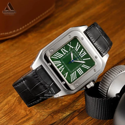 ساعت مردانه کارتیه سانتوس Cartier Santos 100-SGK