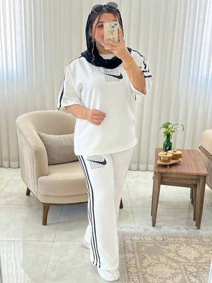 ست زنانه و دخترانه اسپرت بیرونی کد 441