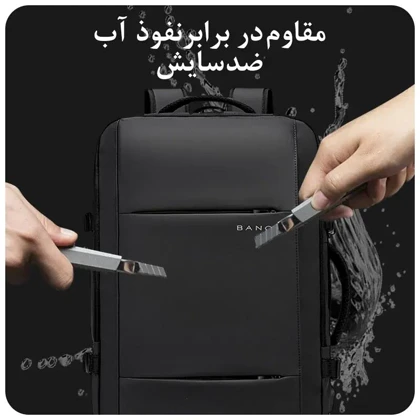 کیف مسافرتی 35L کوله پشتی لپ تاپ 15.6 اینچی اورجینال بنج BANGE 1908