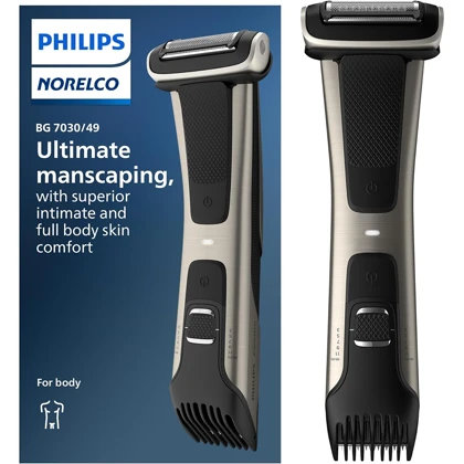 ماشین اصلاح بدن فیلیپس Philips اصل مدل BG7030/49 ضد آب