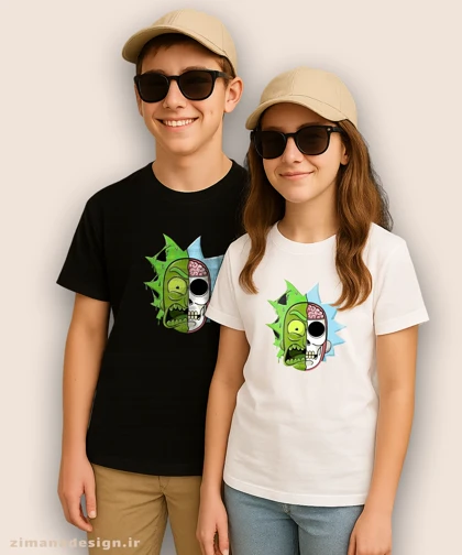 تیشرت بچگانه طرح ریک اند مورتی کد 895