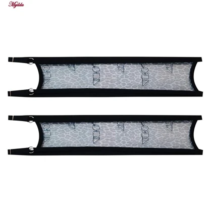 ست شورت و سوتین زنانه پلنگی فنردار آبی برتا کد 5104-4041-BLL به همراه نگهدارنده جوراب