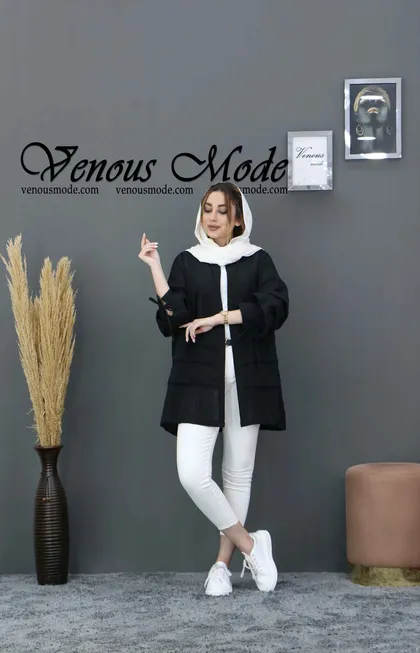 مانتو وال چین‌دار