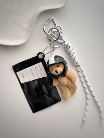 چارم بگ خرس کلاه دار