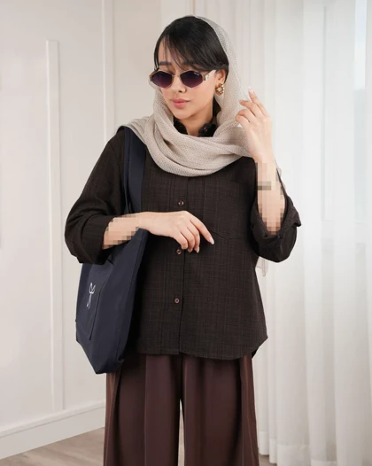 شومیز تک جیب کادنزا کد 29730