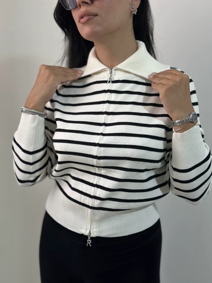 بافت جلو زیپ‌دار