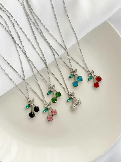 گردنبند آلبالو 🍒