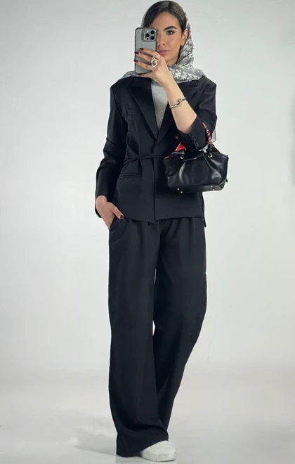 کت و شلوار دو بند کد 800023