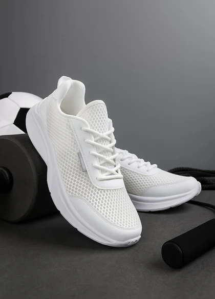 کفش ورزشی تابستانی مردانه آدیداس سفید مدل Ador ویژه