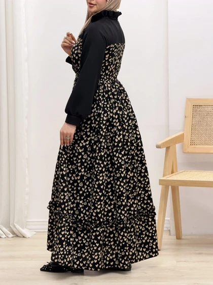 4293-پیراهن مزونی لاوین