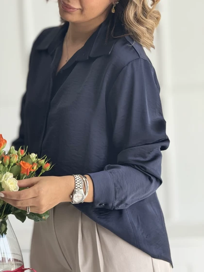 شومیز زنانه satin زنیر