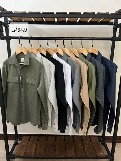 پیراهن کتان دوجیب 2639