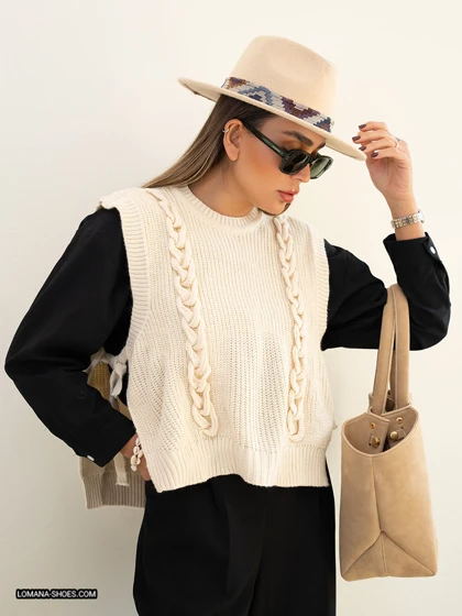 وست بافت زنجیری - کد 2599