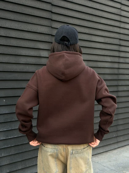 هودی اورجینال اس ان اس قهوه ای تیره/Original S&S Hoodie