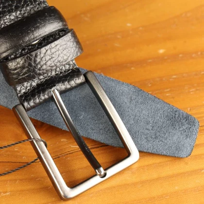 کمربند مردانه بیورا مدل چرم طبیعی میخی کد k080