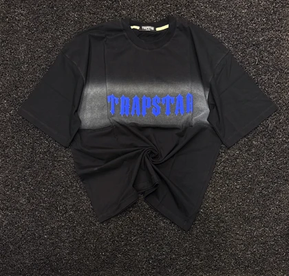 تیشرت اورسایز TRAPSTAR مشکی - کیفیت پریمیوم