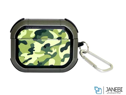 کاور محافظ ایرپاد پرو استوپ تایم Stoptime Army Cover Airpods Pro