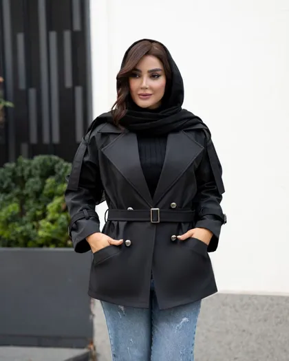 بارانی مدل سارگن کد 1486