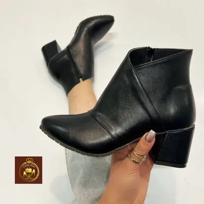 نیم بوت مجلسی زنانه پاشنه‌دار maniya