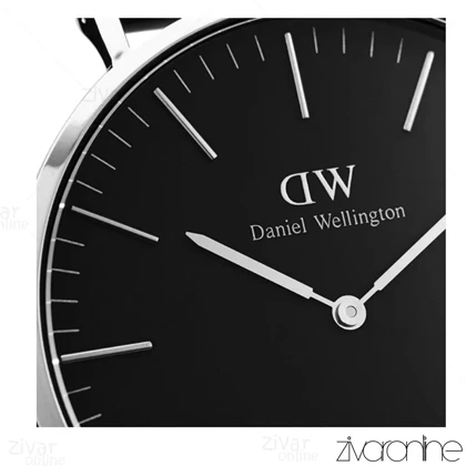 ساعت دنیل ولینگتون مردانه بند چرمی تمام مشکی 103537