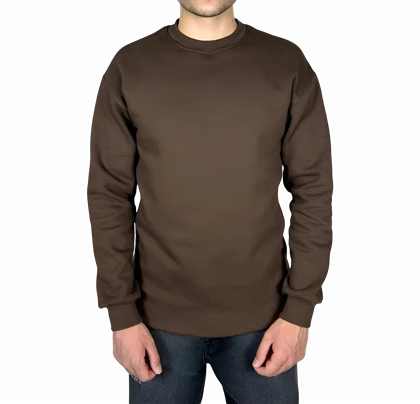 دورس سه نخ قهوه ای طرح ساده