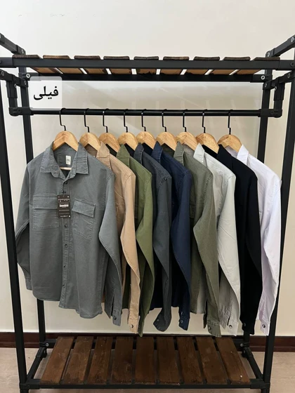 پیراهن کتان دوجیب 2639