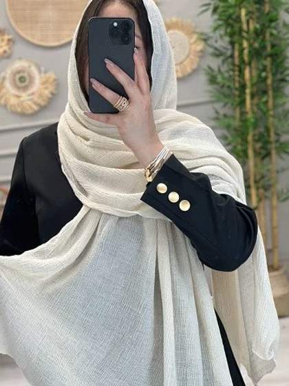 0251-شال حاشیه موجی