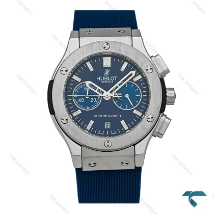 ساعت زنانه Hublot سیلور سرمه ای سه موتوره Hublot-8043-L