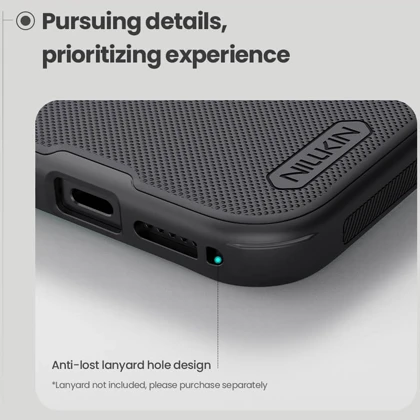 قاب مگ‌سیف آیفون 17 پرو نیلکین Nillkin Super Frosted Shield Pro Magnetic