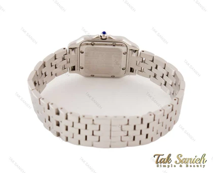 ساعت کارتیه زنانه Panthere مدیوم نگین‌دار Cartier-3801-L