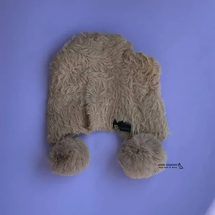 کلاه گوشدار بچگانه موهر زمستانه
