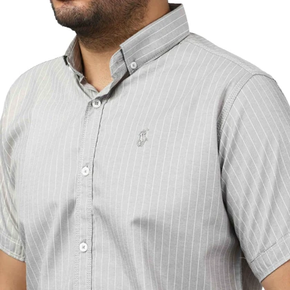 پیراهن آستین کوتاه راه راه مردانه برند مد مدل 141121017