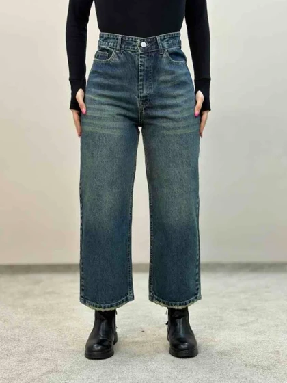 شلوار جین واید تینت 6325