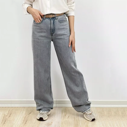 شلوار جین نیم بگ 1007768