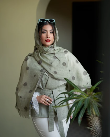 شال نخی کاتورک توپی 20586