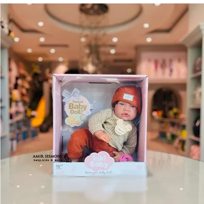 عروسک نوزاد سیلیکونی نوزاد کد 2145