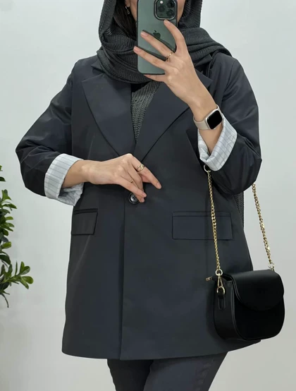 بارانی کتی آستردار شمیم 1(ایراد دار)