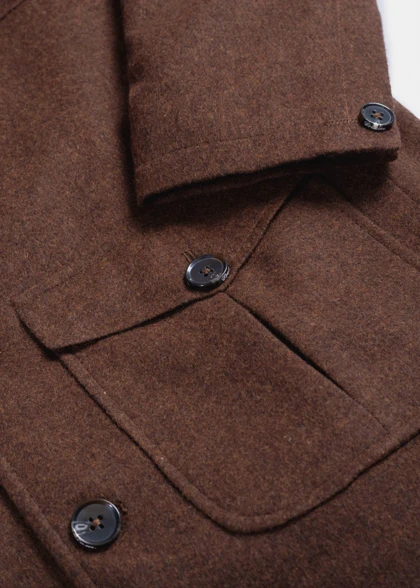 کت سافاری پشمی 2520207