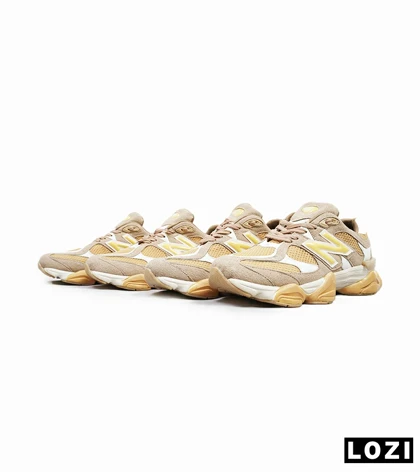 کفش کتانی مردانه قهوه ای سفید NEW BALANCE 9060