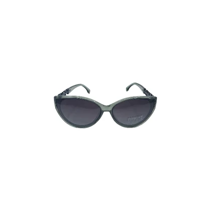 عینک آفتابی زنانه پلاریزه UV400 طرح FENDI مشکی سبز