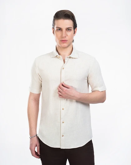 پیراهن مردانه آستین کوتاه کد M0105