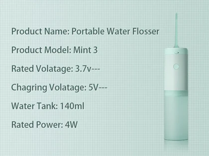 دستگاه شست و شوی دهان و دندان شارژی شیائومی Xiaomi ENCHEN Electric Water Flosser Mint 3