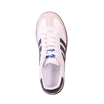 کتانی آدیداس مدل samba-سفید سورمه ای کد 1120