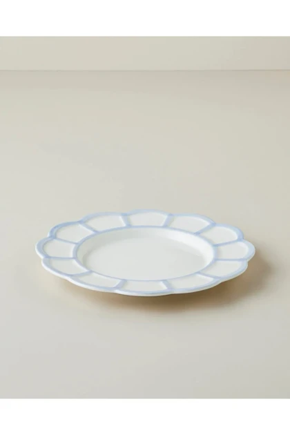 بشقاب پاستا English Home مدل Soft Cloud از Stoneware - آبی روشن