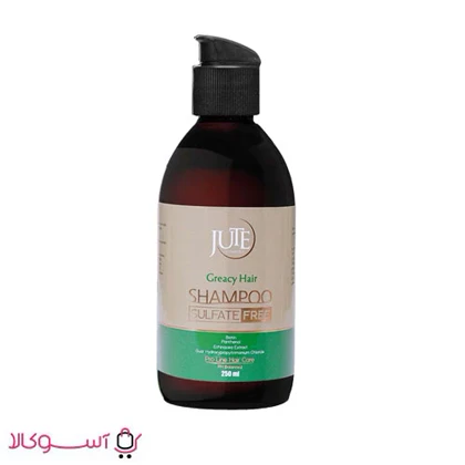 شامپو فاقد سولفات ژوت مناسب موهای چرب حجم 250 میلی لیتر