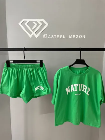 ست تیشرت شلوارک (nature)