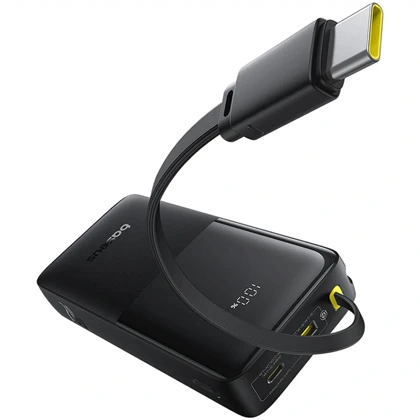 پاور بانک 20000 بیسوس مدل P10077101113-01 توان 20 وات USB و Type-C
