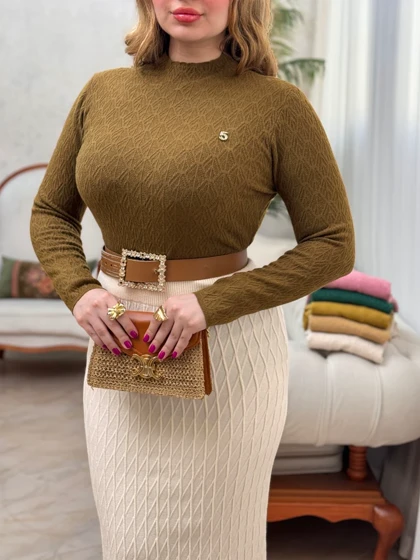 بلوز بافت فایو 3443